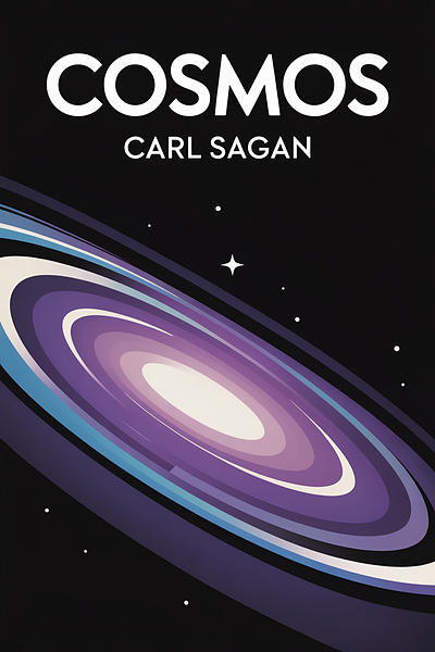 Cosmos by Carl Sagan book cover