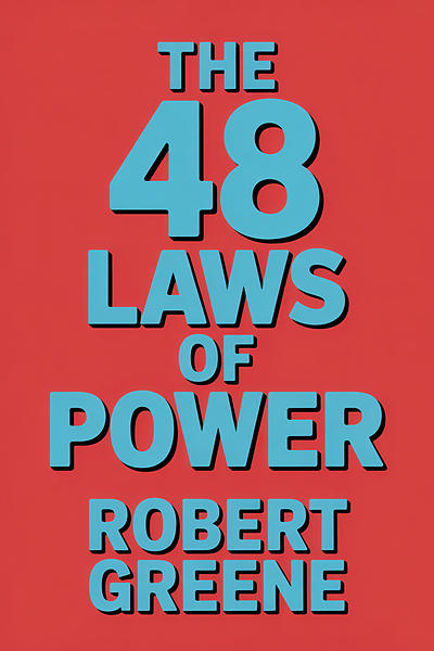 The 48 Laws of Power by Robert Greene book cover