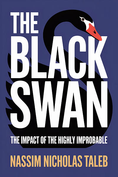The Black Swan by Nassim Taleb book cover