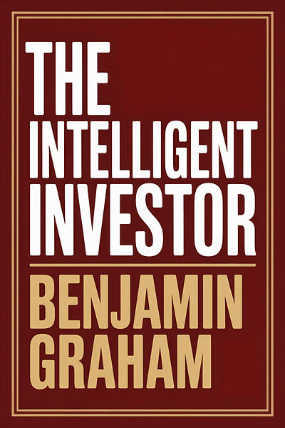The Intelligent Investor by Benjamin Graham book cover
