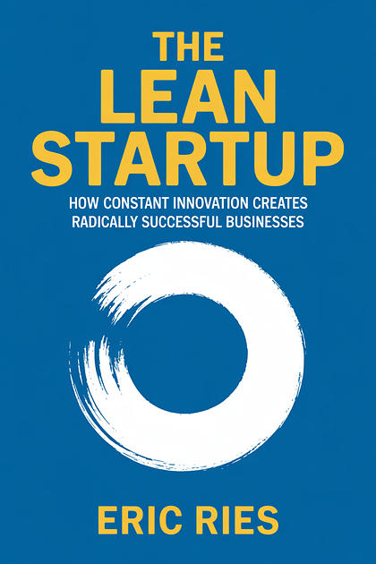 The Lean Startup by Eric Ries book cover