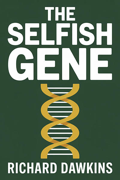 The Selfish Gene by Richard Dawkins book cover